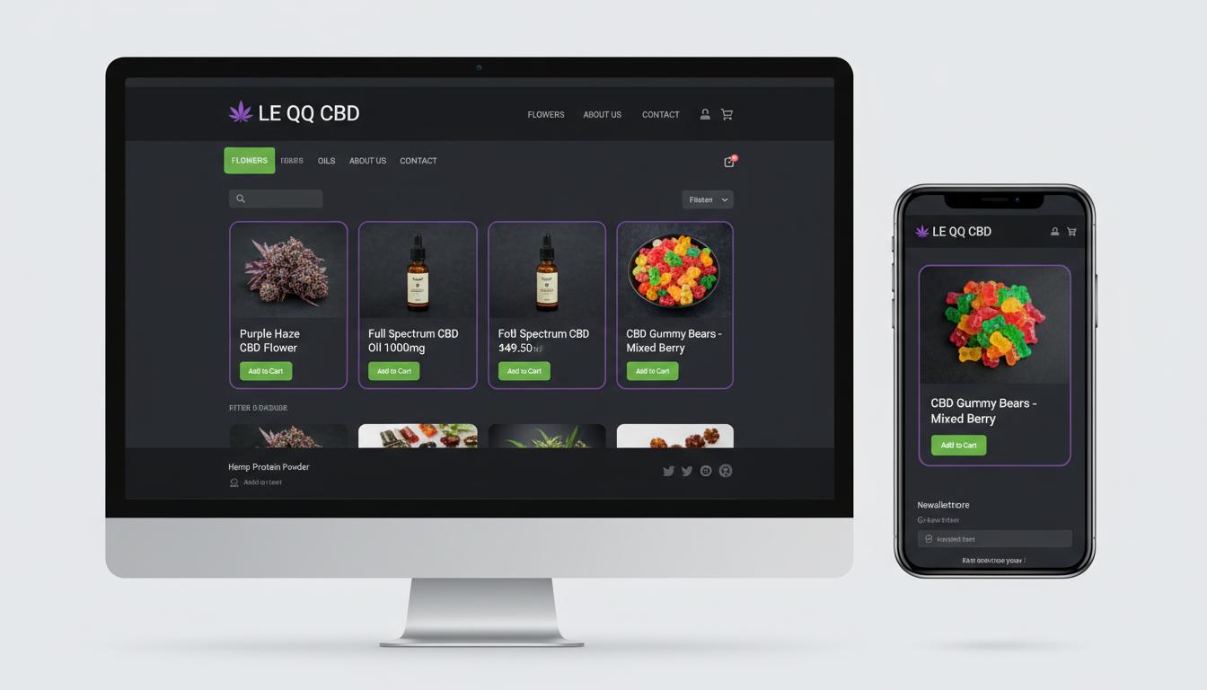 E-commerce LE QG CBD